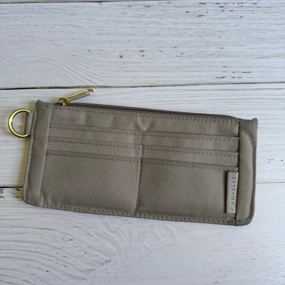 Canvelle Slim Wallet - Grey